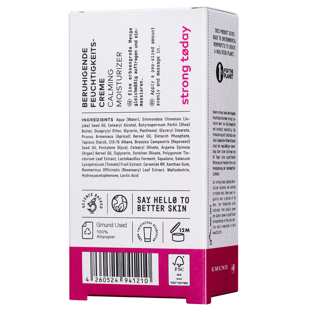 Nø Cosmetics strong tøday Beruhigende Feuchtigkeitscreme 50 ml - 4