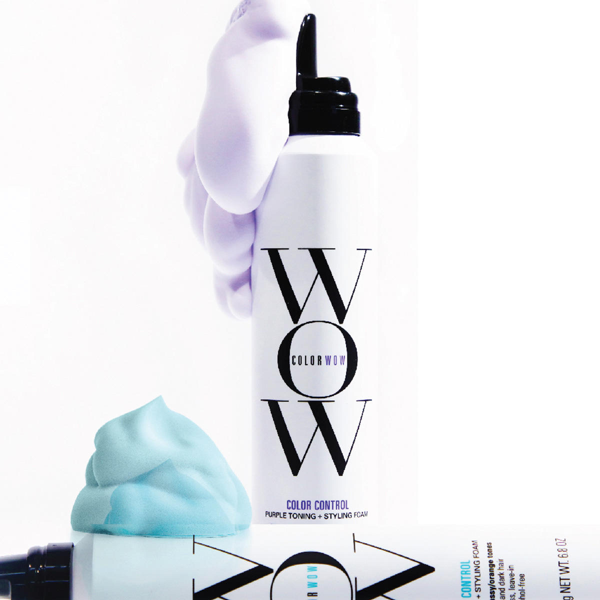 Color Wow Color Control Blue Toning and Styling Foam 200 ml - 4