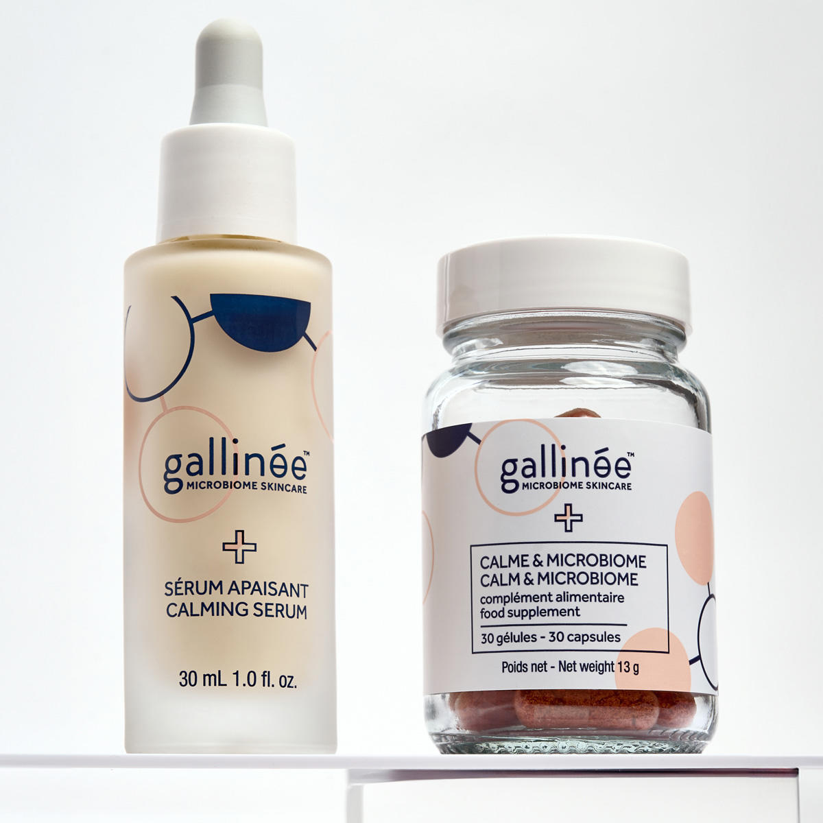 Gallinée Calm & Microbiome Food Supplement Dose 30 Kapseln - 4