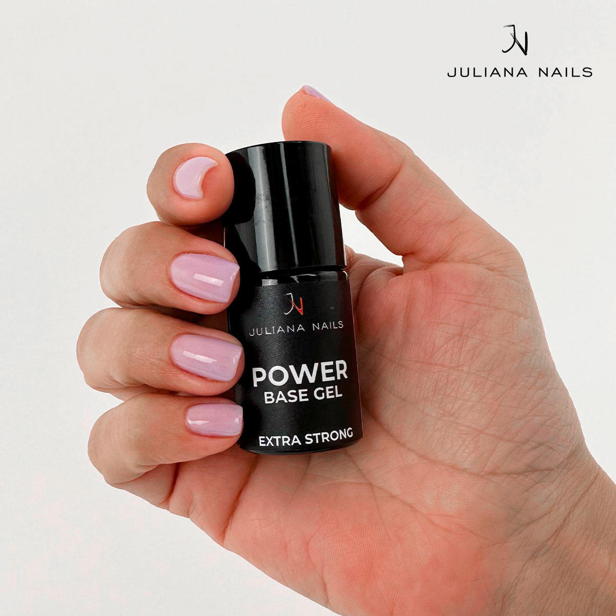 Juliana Nails Power Base Gel Pastel Lavender 6 ml - 4