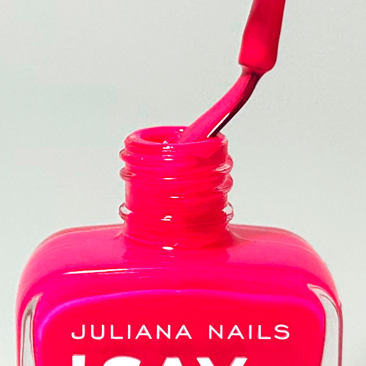 Juliana Nails Say Stay! Nail Polish Neon Fame Fuchsia 10 ml - 4