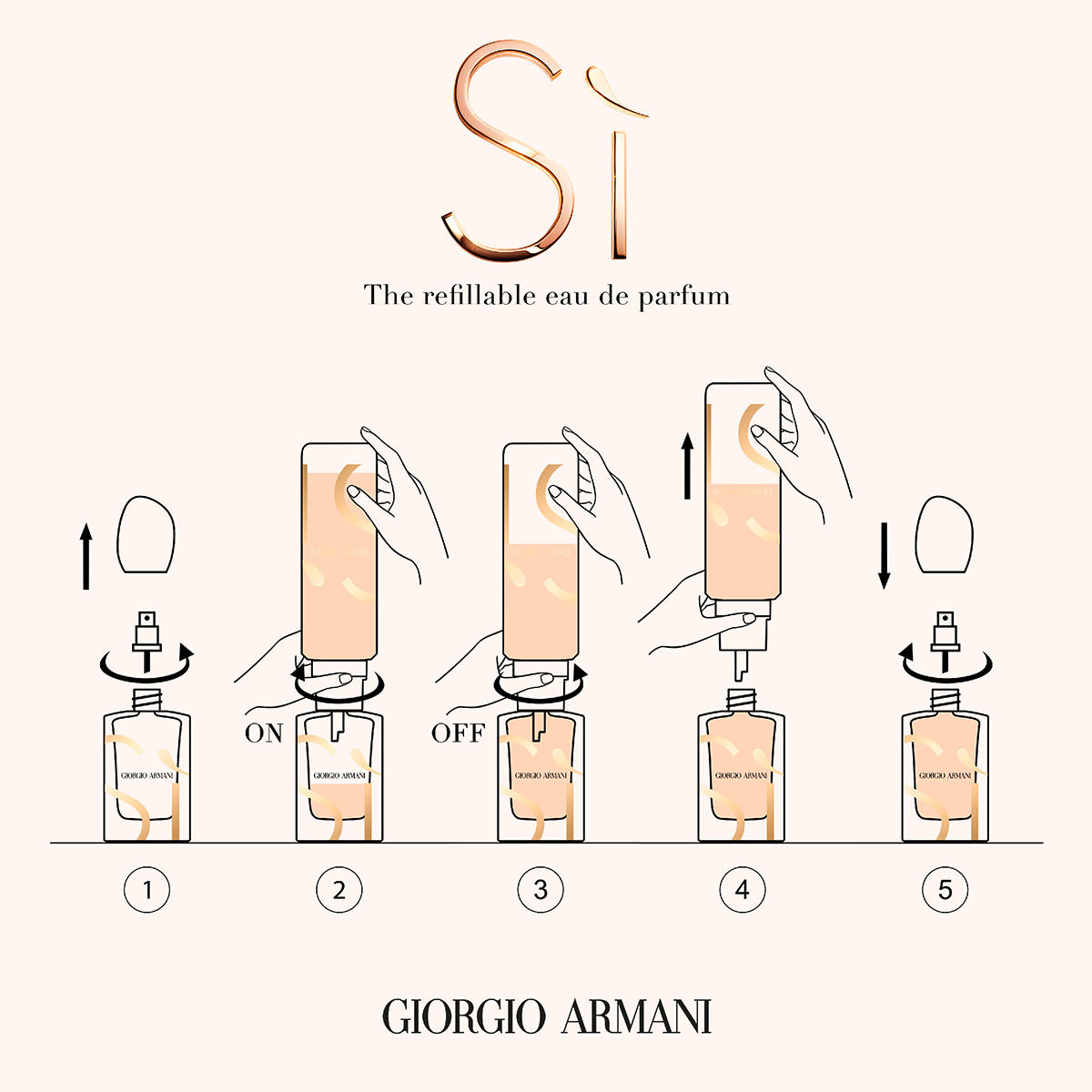 Giorgio Armani Sì Eau de Parfum Refill 100 ml - 4