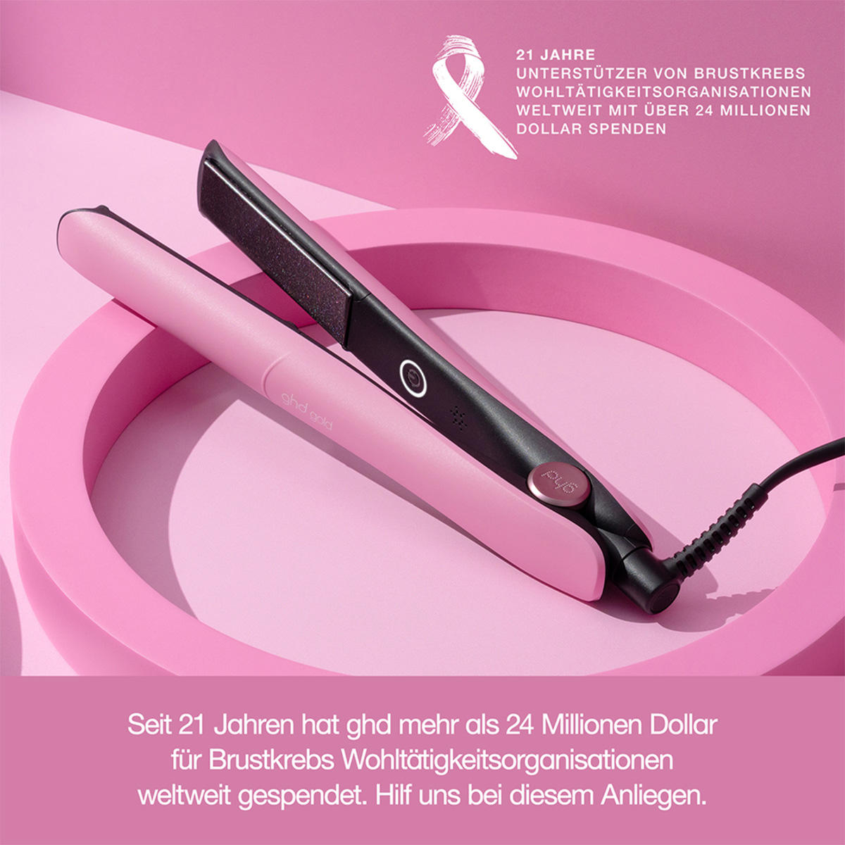 Ghd gold pink best sale