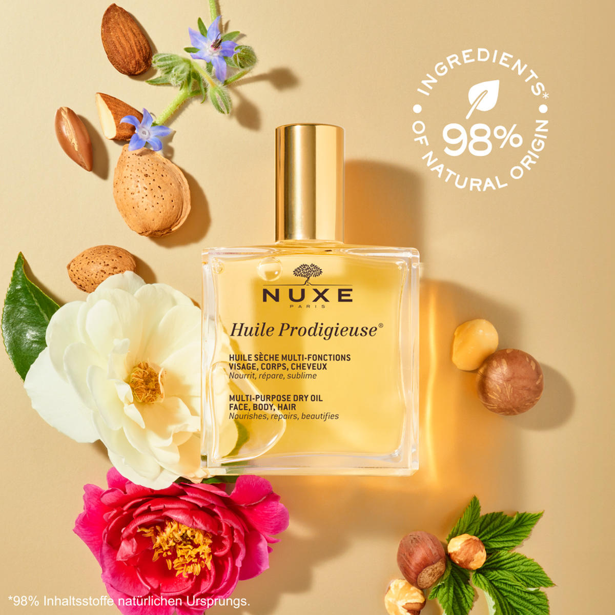 NUXE Huile Prodigieuse Drying oil + shampoo set  - 4