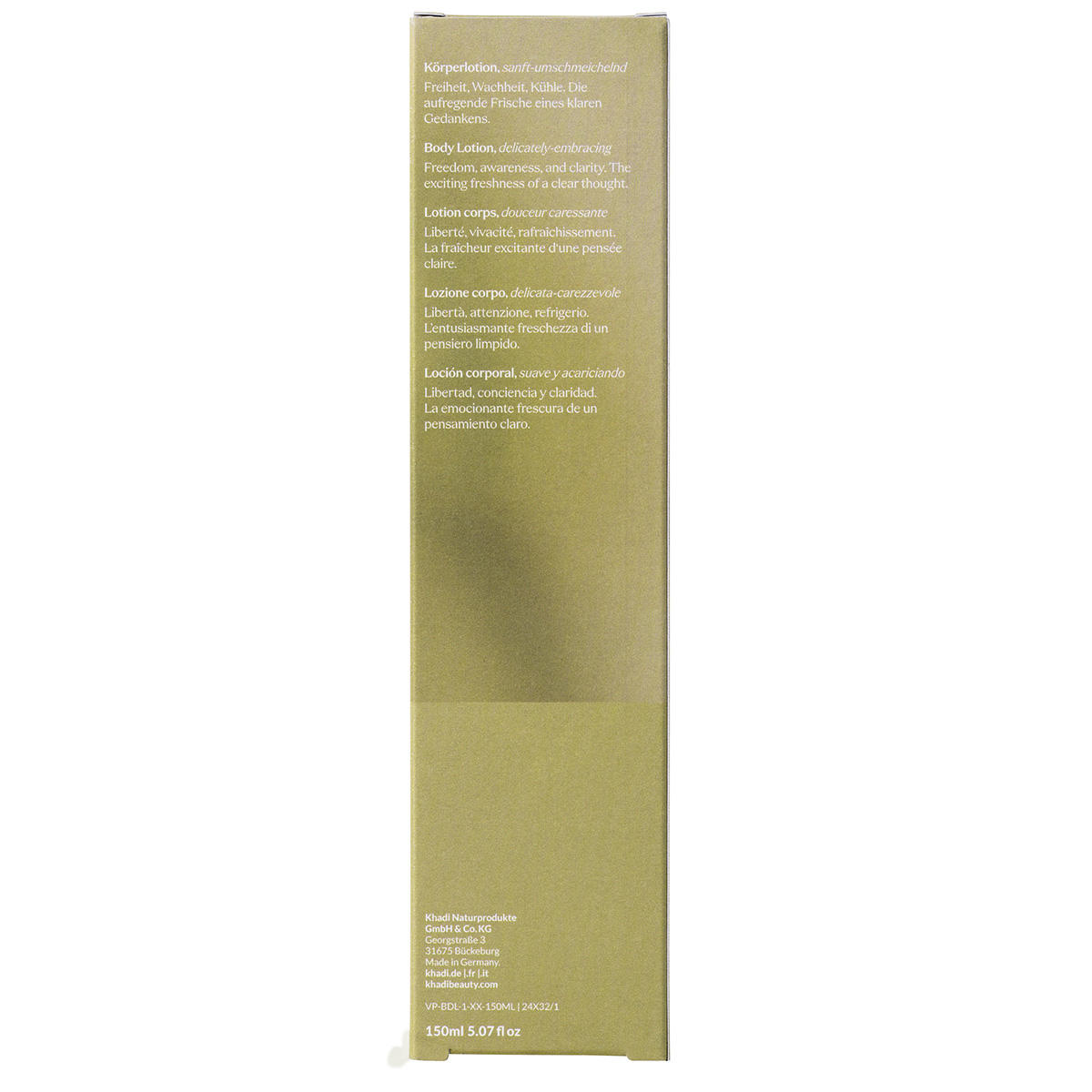 khadi Ayurveda Everyday Lemon Lime Bodylotion 150 ml - 4