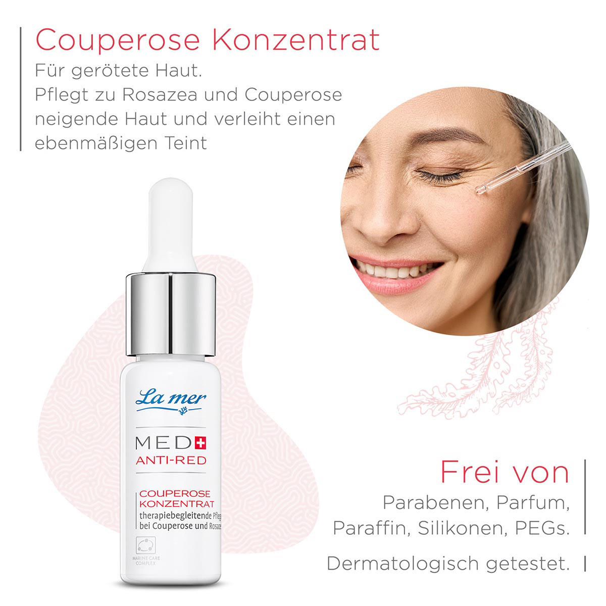 La mer Cosmetics MED+ Anti-Red Couperose Konzentrat 15 ml - 4