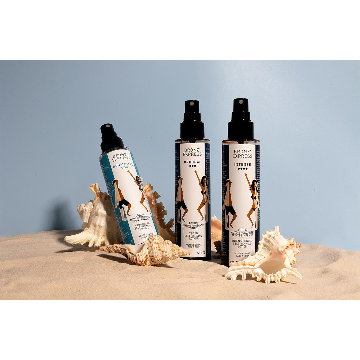 Académie BRONZ' EXPRESS LOTION AUTO-BRONZANTE NON TEINTÉE 150 ml - 4