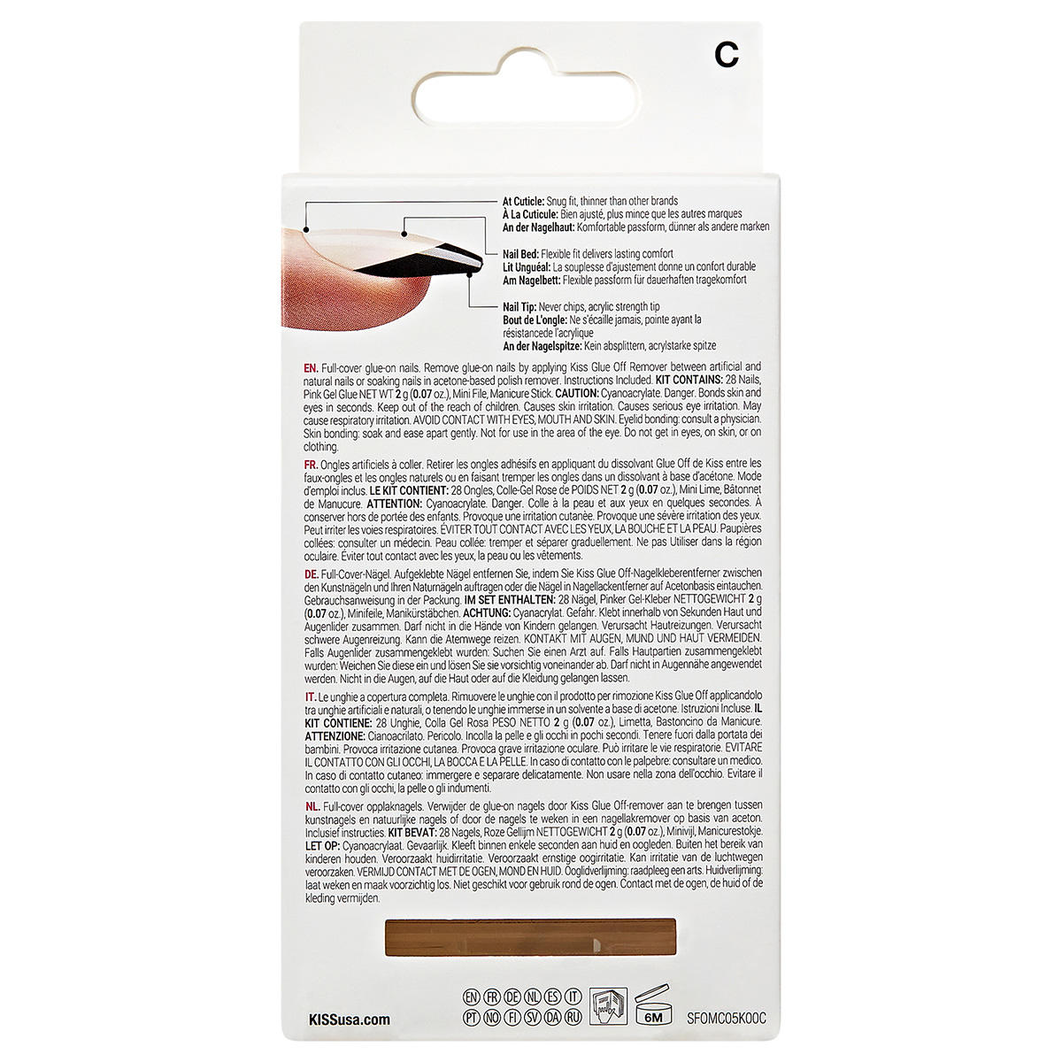 KISS Salon Acrylic French Color - Catchy  - 4