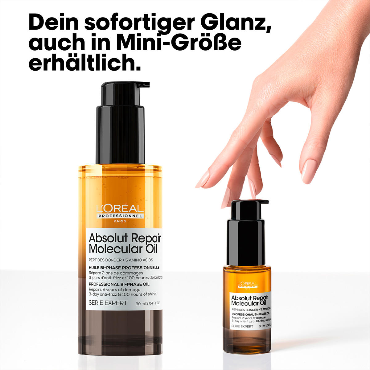 L'Oréal Professionnel Paris Serie Expert Absolut Repair Molecular Professional Bi-Phase Oil 90 ml - 4