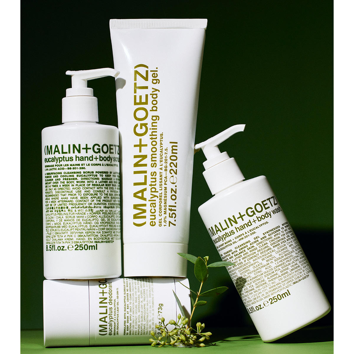 MALIN+GOETZ Eucalyptus Hand + Body Scrub 250 ml - 4