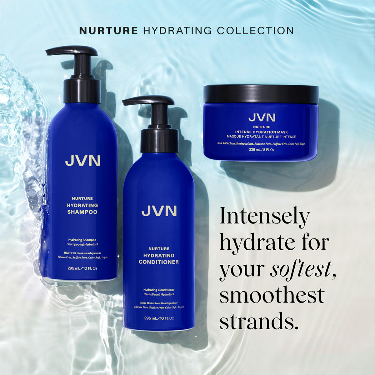 JVN NURTURE Hydrating Shampoo 295 ml - 4