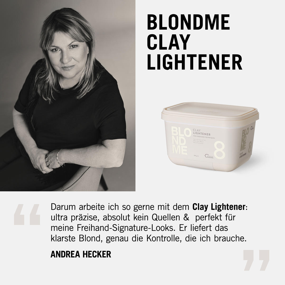 Schwarzkopf Professional BLONDME Clay Lightener 350 g - 4