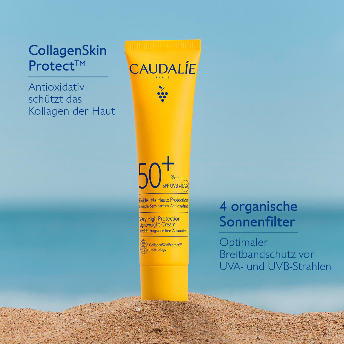 CAUDALIE Fluido Muy Alta Protección FPS 50+ 40 ml - 4