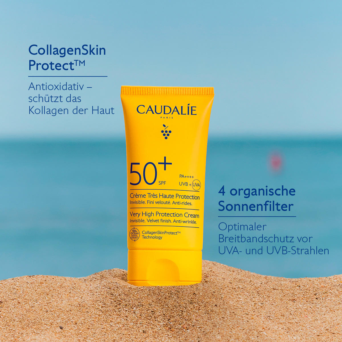 CAUDALIE Crema solar muy alta protección SPF 50+ 50 ml - 4