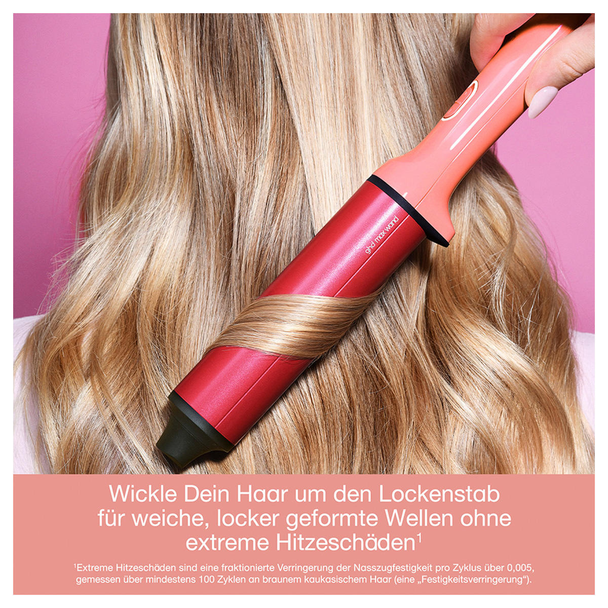ghd Fer à boucler Chronos Curve Max en édition limitée « Candy Coral »  - 4
