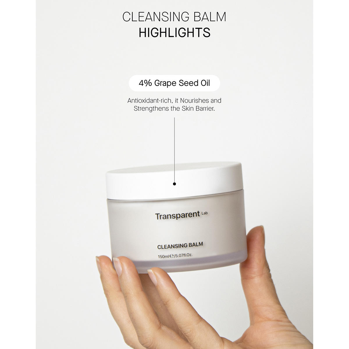 Transparent Lab Cleansing Balm 150 ml - 4