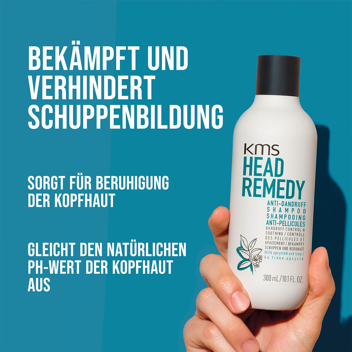 KMS HEADREMEDY Anti-Dandruff Shampoo 300 ml - 4