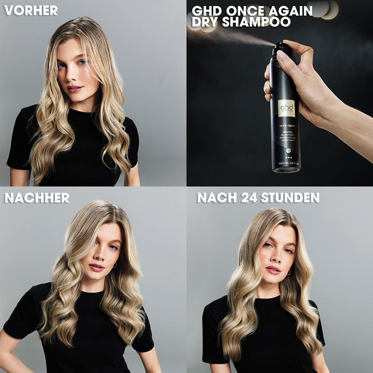 ghd once again refreshing dry shampoo 200 ml - 4