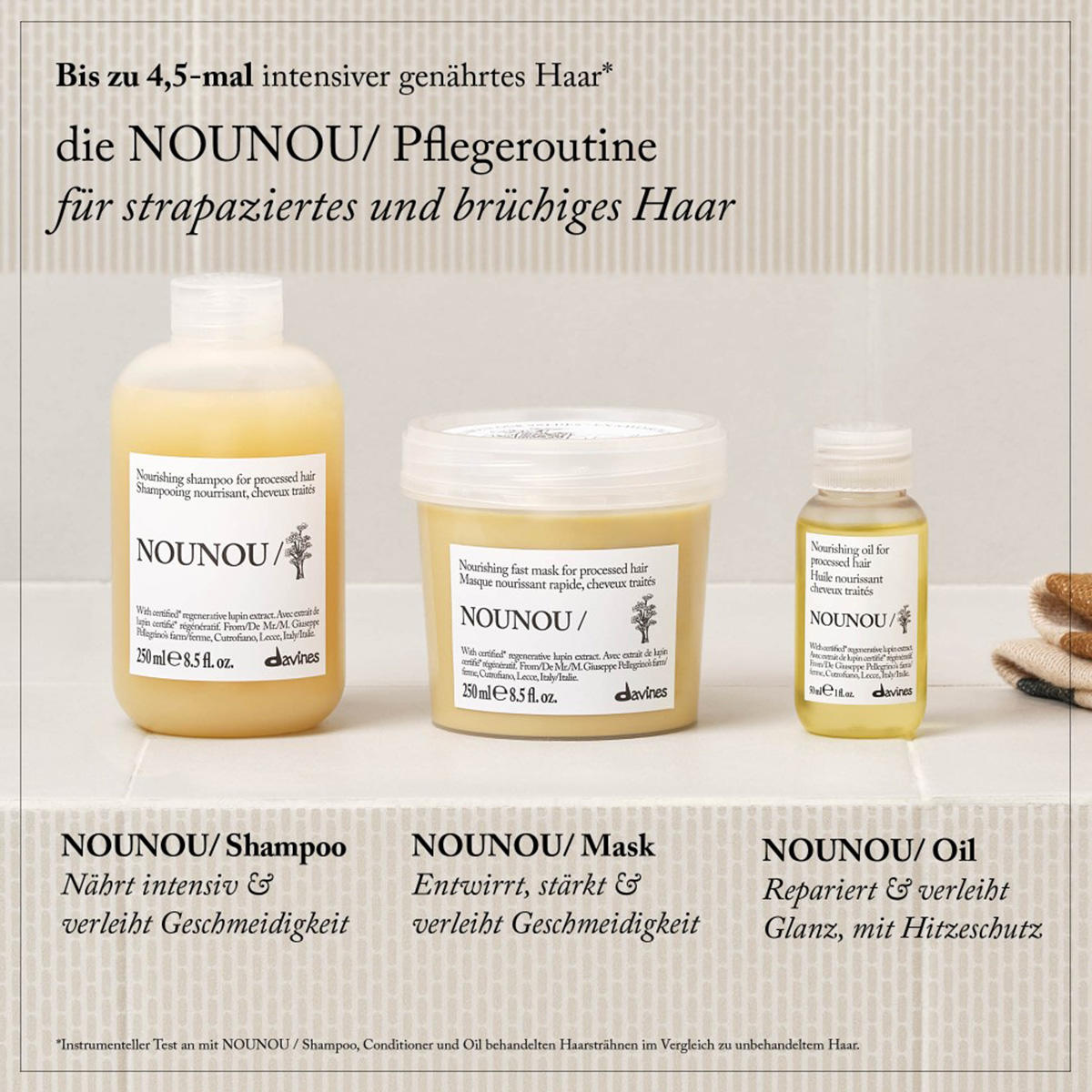 Davines Essential Haircare Nounou Oil 50 ml - 4