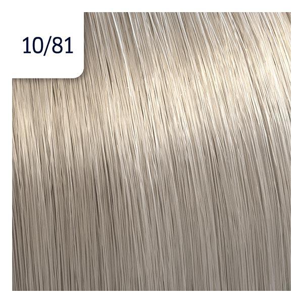 Wella Illumina Color 10/81 blond extra clair perlé cendré Tube 60 ml - 4