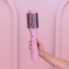 Mermade Hair Cepillo de secado Cepillo de aire caliente rosa  - 5