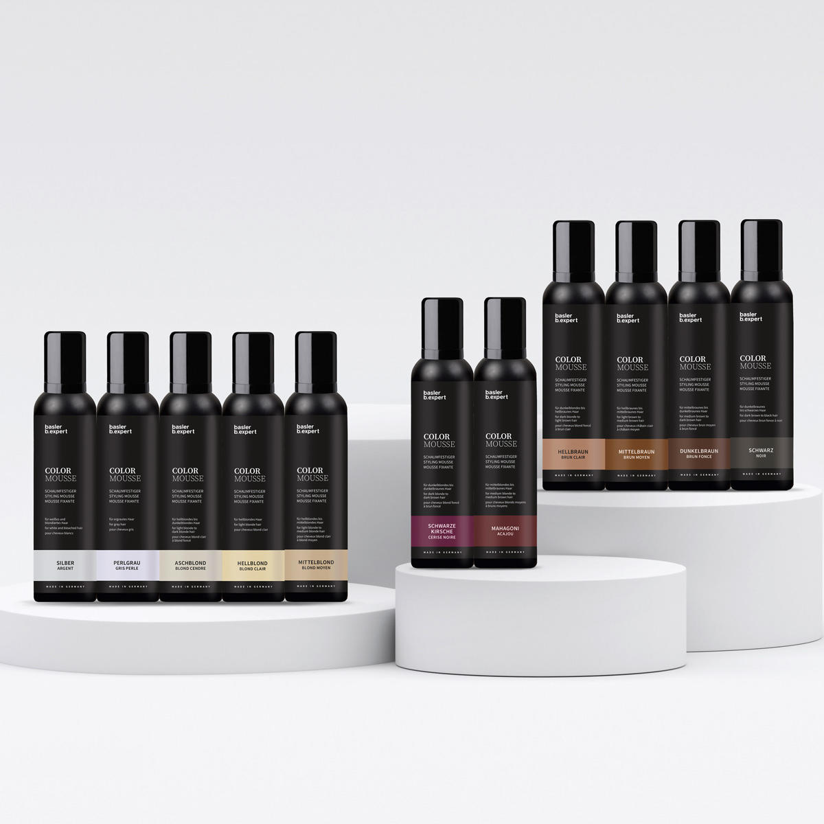 basler Color Mousse Schwarz, Aerosoldose 200 ml - 5