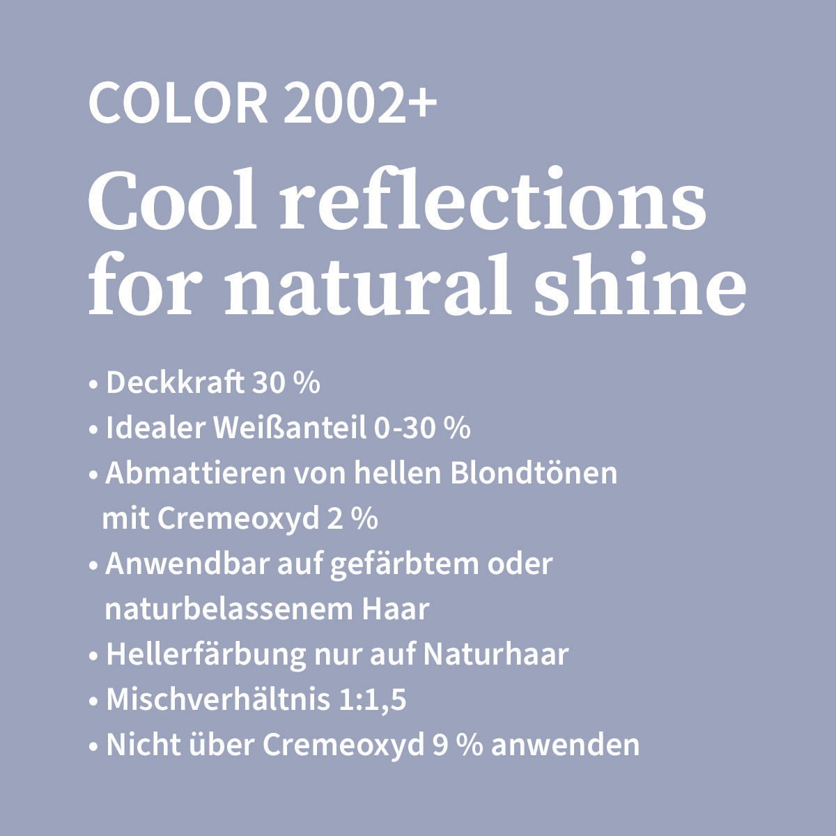 Basler Color 2002+ Cool Reflections .16H Asch Violett Tube 60 ml - 5
