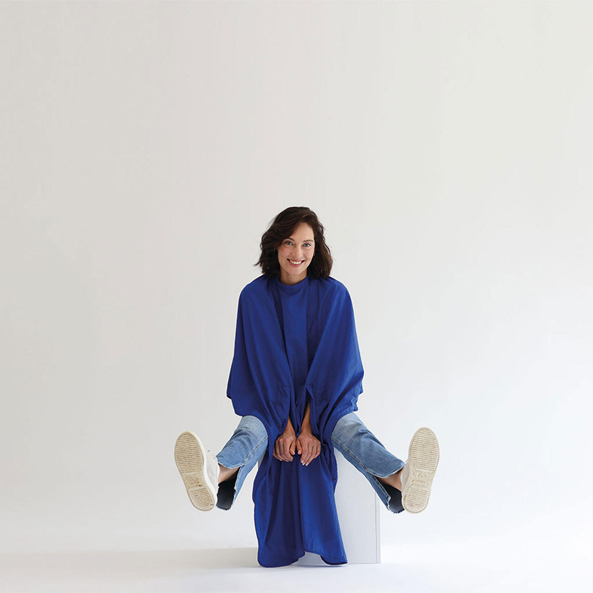 Trend Design Classic cutting cape Blue - 5