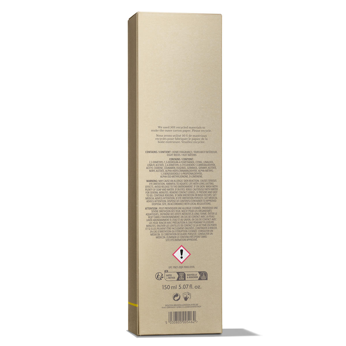 MOLTON BROWN Orange & Bergamot Aroma Reeds Refill 150 ml - 5