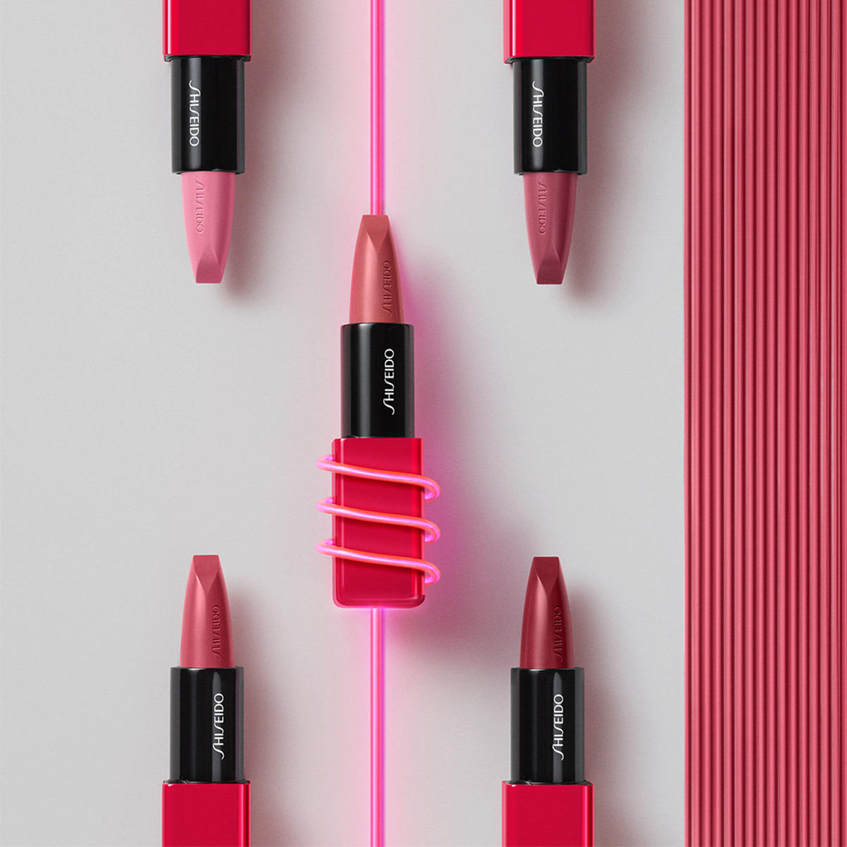 Shiseido TechnoSatin Gel Lipstick 402 CHATBOT 4 g - 5