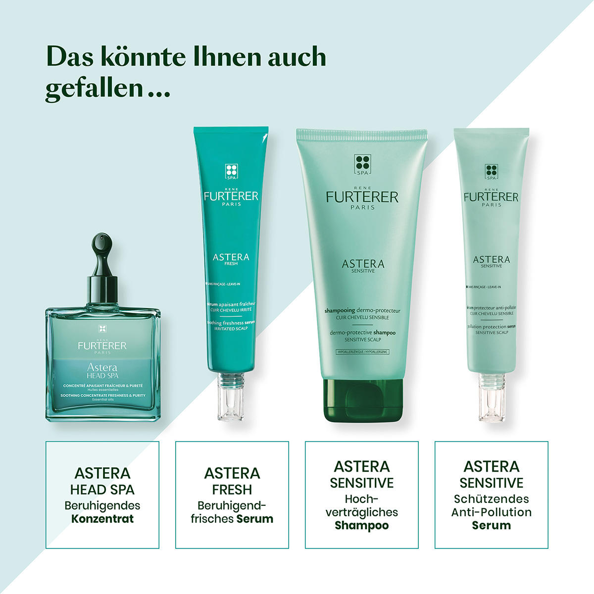 René Furterer Astera Fresh Soothing fresh shampoo 200 ml - 5