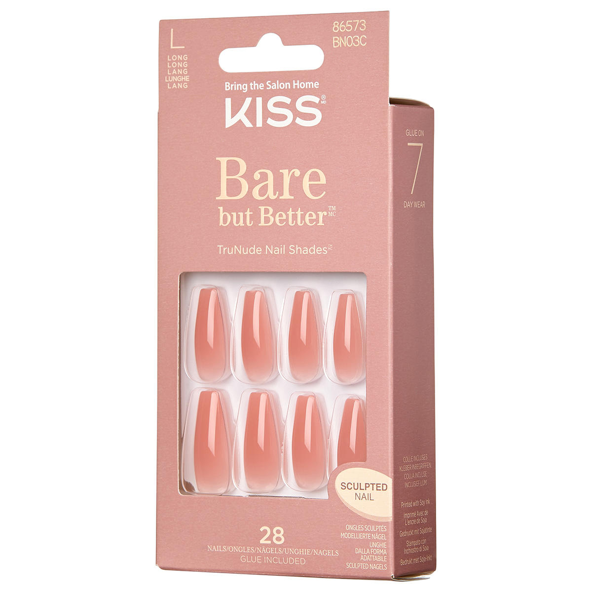 KISS Bare but Better Nails - Nude Glow  - 5