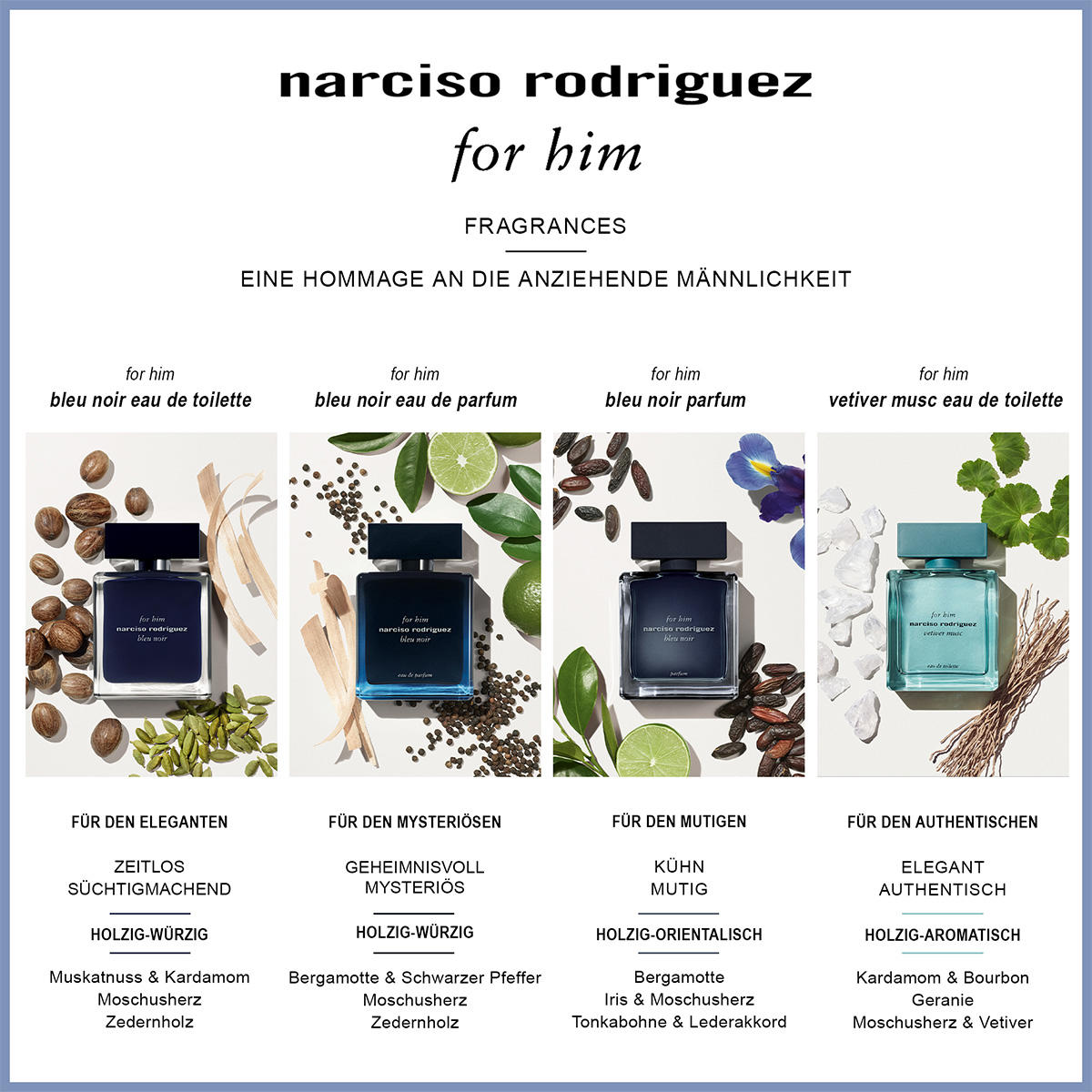 Narciso Rodriguez for him vetiver musc Eau de Toilette 50 ml - 5