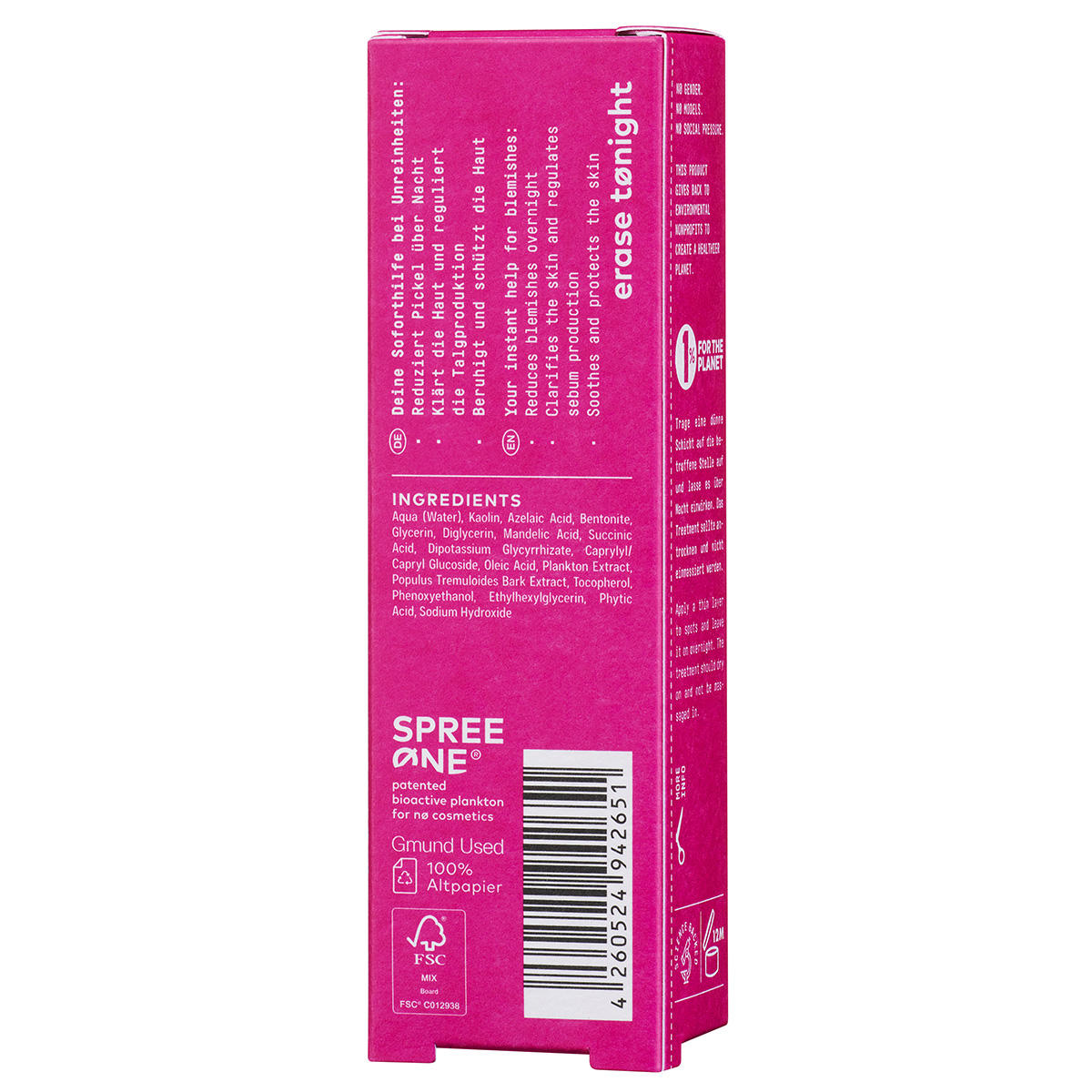 Nø Cosmetics erase tønight SØS Spot Treatment 15 ml - 5
