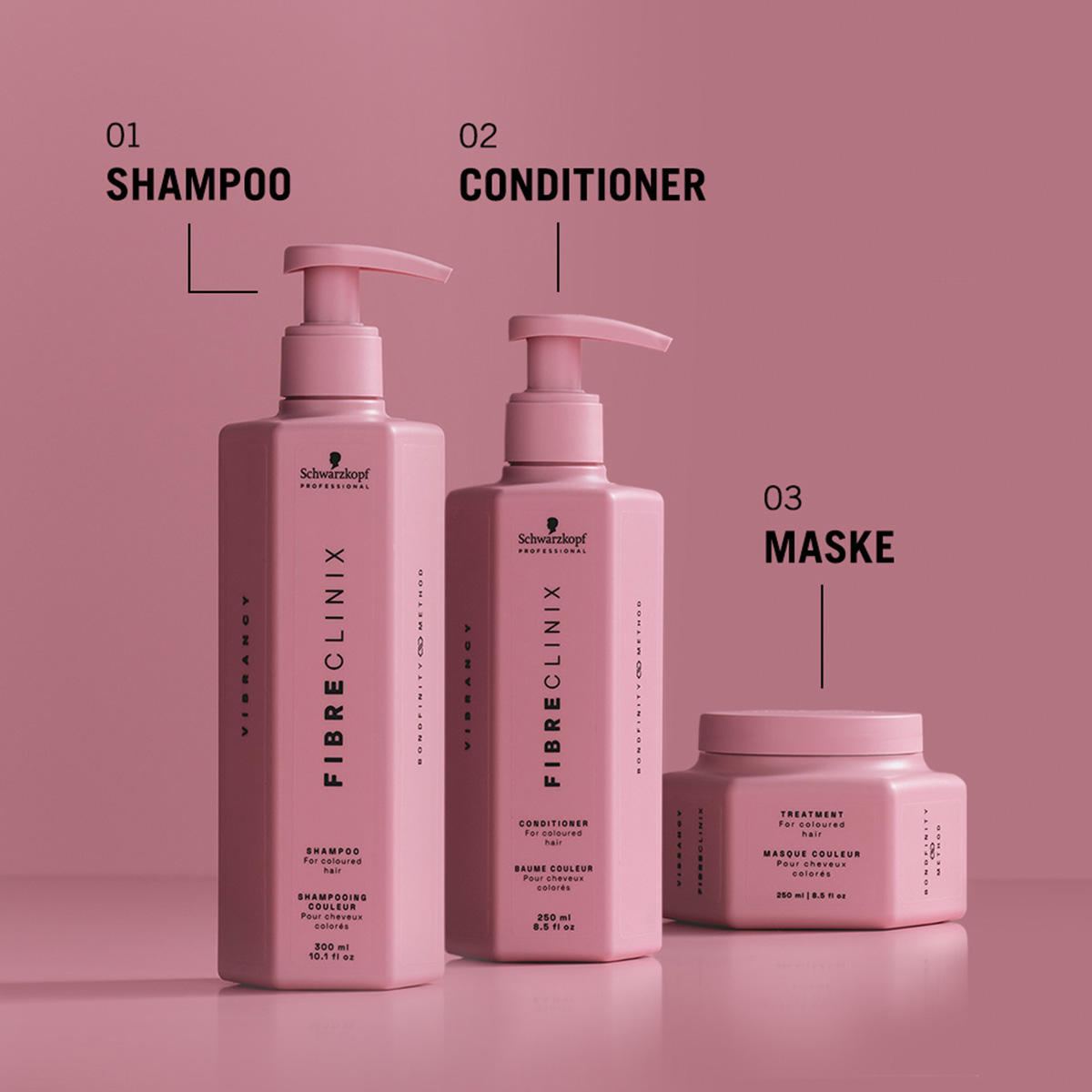 Schwarzkopf Professional FIBRE CLINIX Vibrancy Conditioner 250 ml - 5