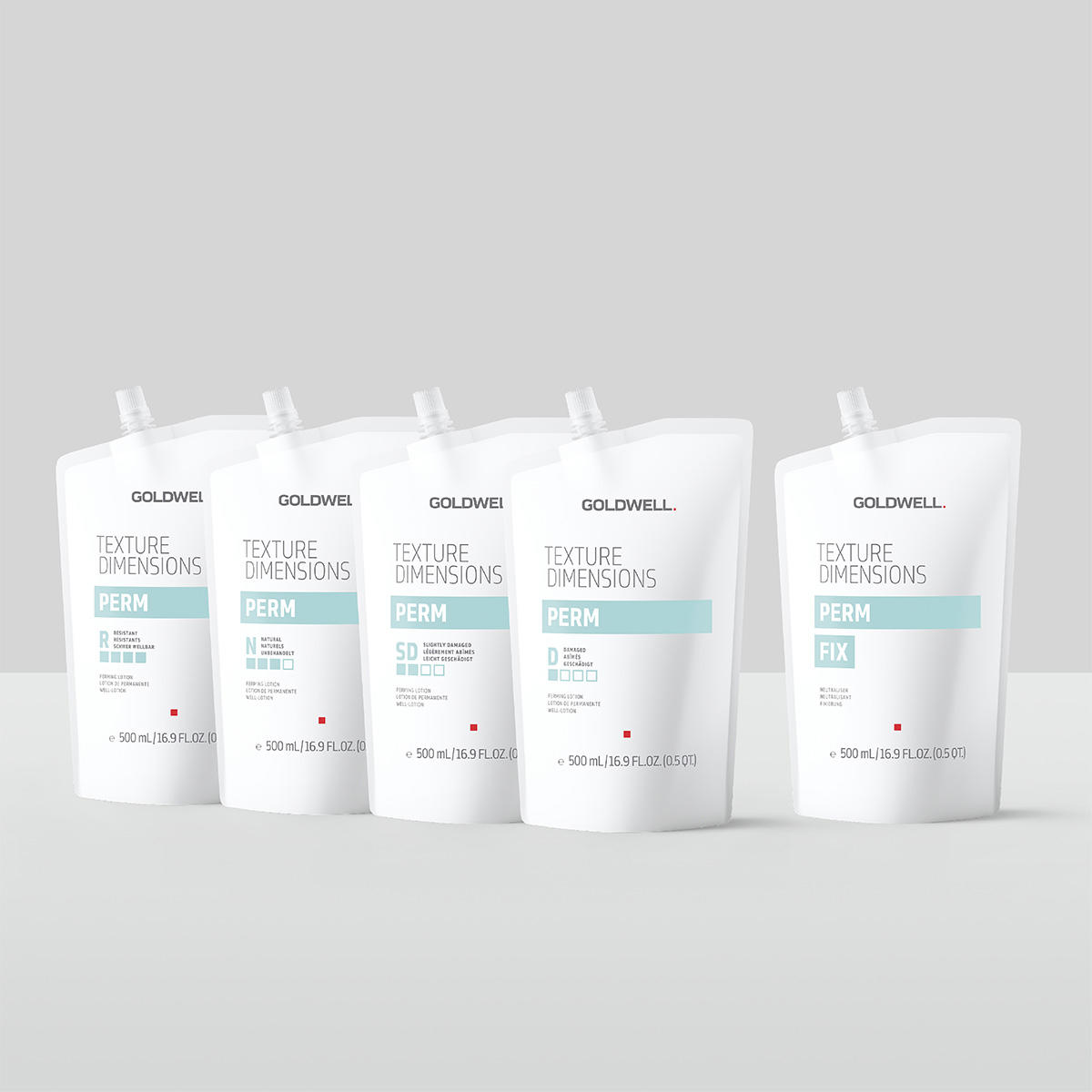 Goldwell Texture Dimensions PERM SD - Slightly Damaged leicht strapaziertes Haar 500 ml - 5