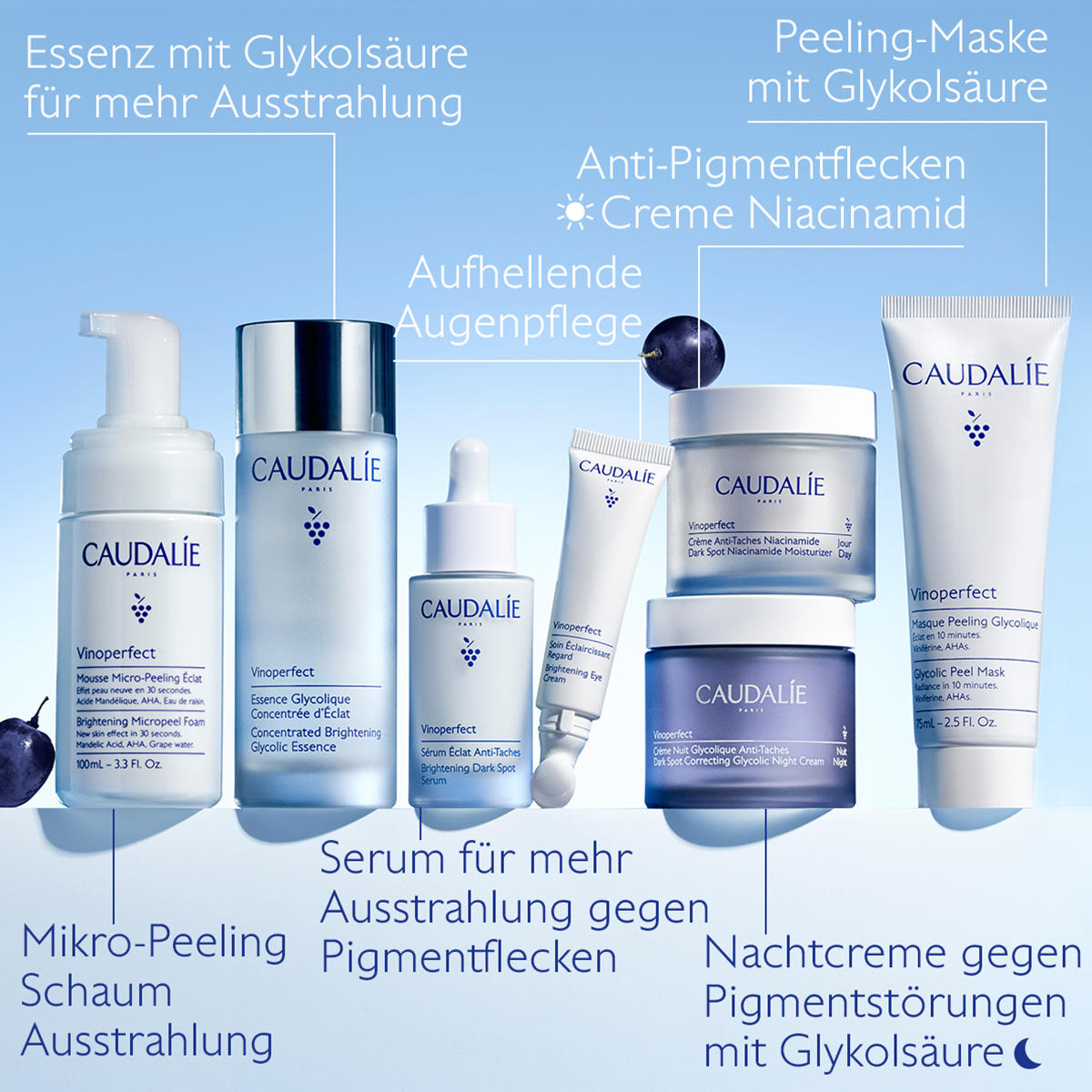 CAUDALIE Vinoperfect Micro-peeling schuim 50 ml - 5