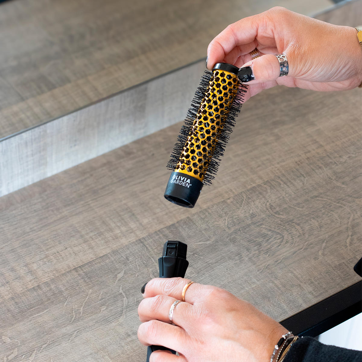 Olivia Garden Multibrush 4er Set Ø 25 mm - 5