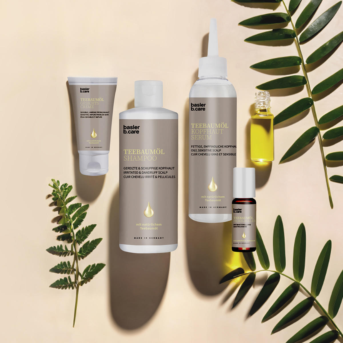 basler Teebaumöl Hair & Scalp Balance Set  - 5