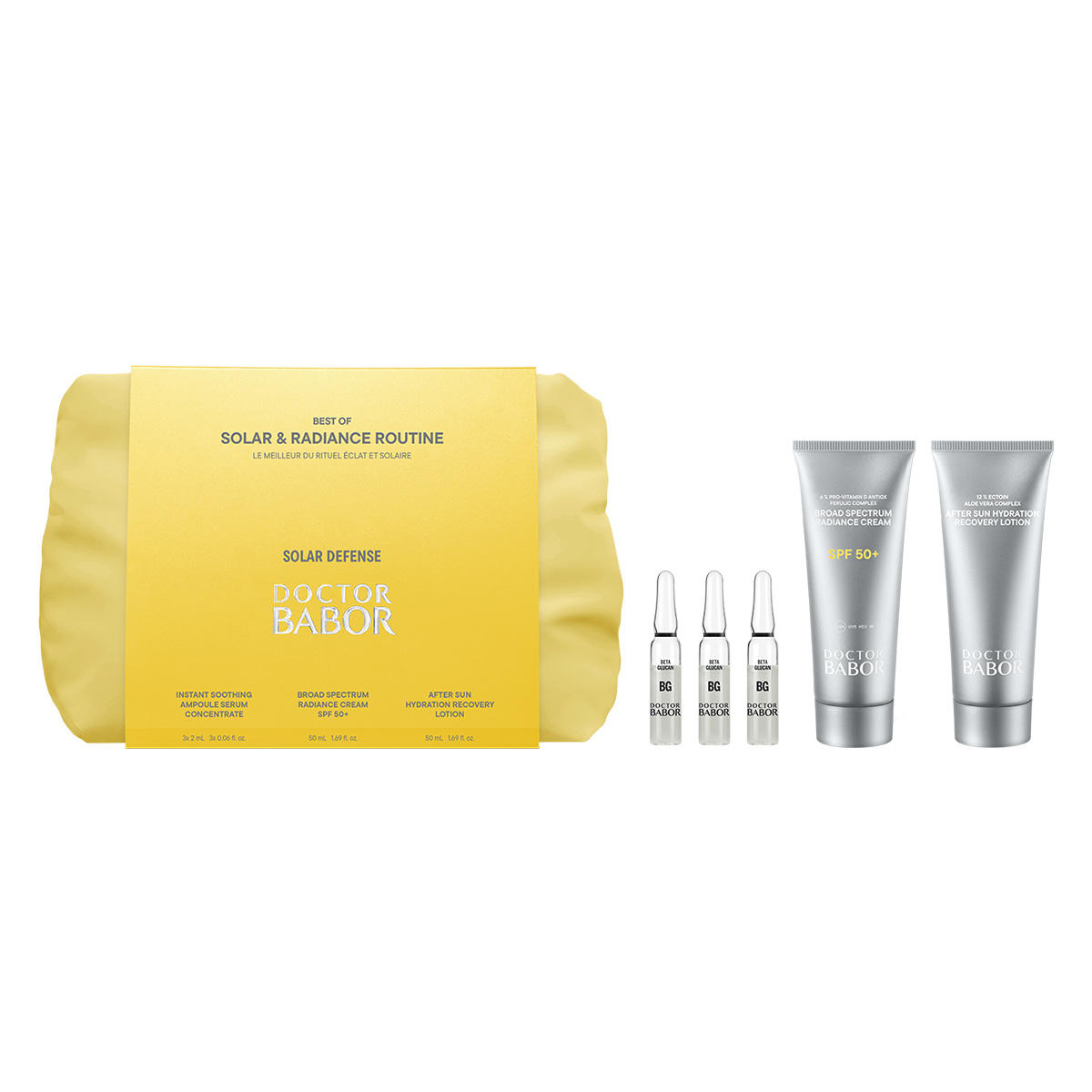 BABOR Solar & Radiance Routine Set  - 5