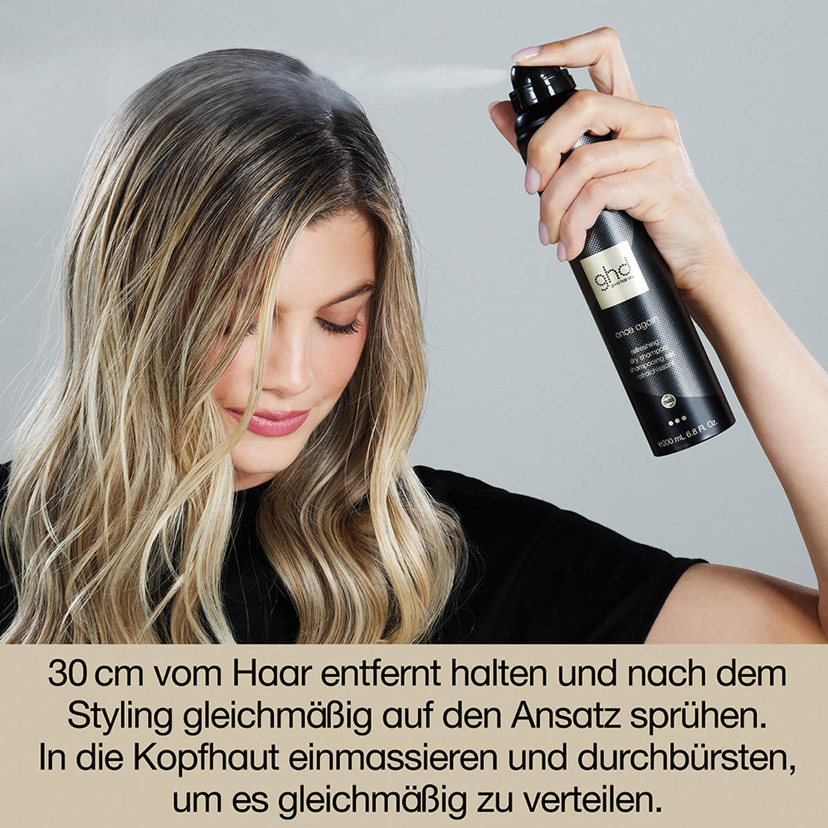 ghd once again refreshing dry shampoo 200 ml - 5