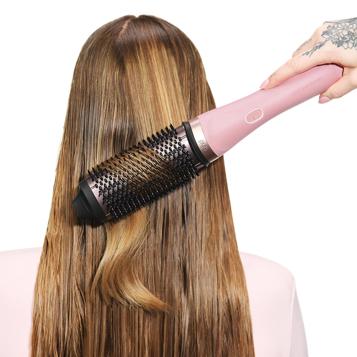 ghd duet blowdry™ Hair Dryer Brush in Dusted Pink  - 5