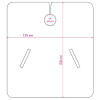 Trend-Design Classic Schneideumhang Purpur Pink - 6