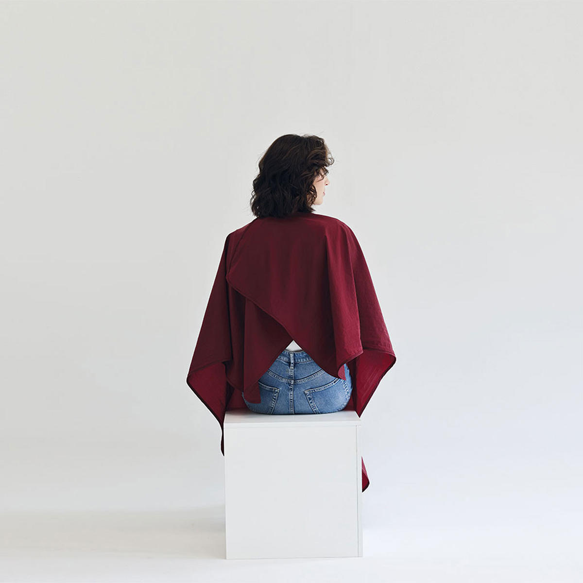 Trend-Design Classic Cape de coupe bourgogne - 6