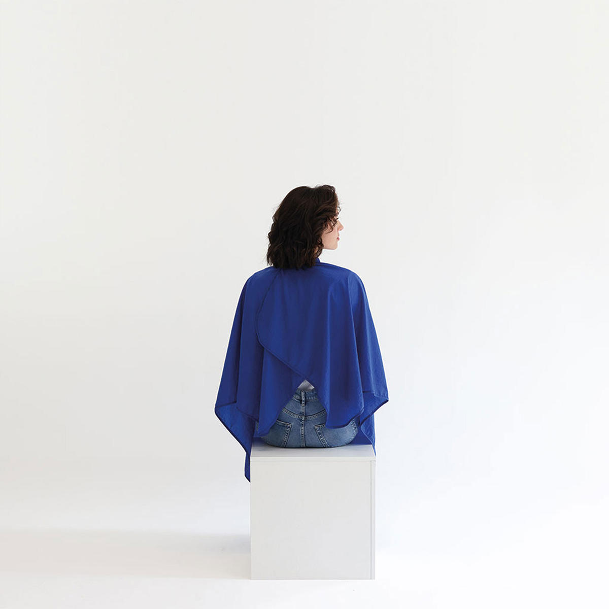 Trend Design Classic cutting cape Blue - 6