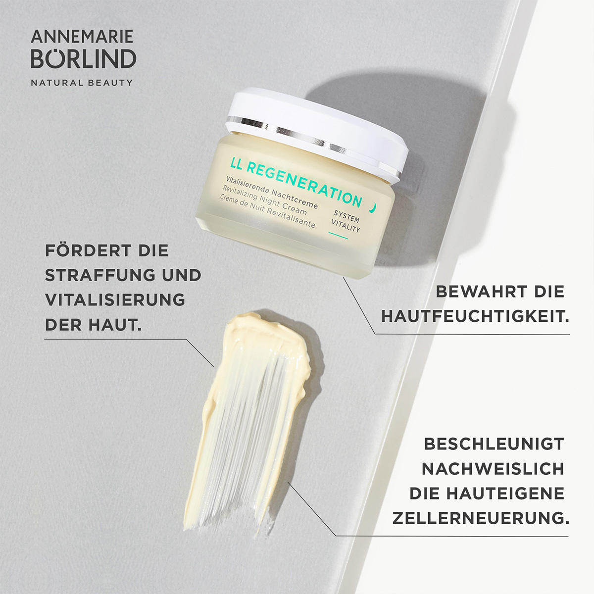 ANNEMARIE BÖRLIND LL REGENERATION SYSTEM VITALITY Vitalisierende Nachtcreme LIMITED EDITION 75 ml - 6