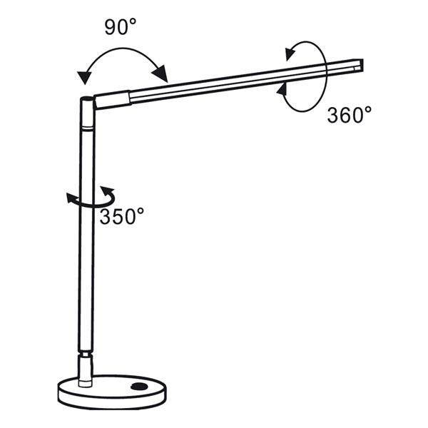 promed LED table lamp LTL 749  - 6