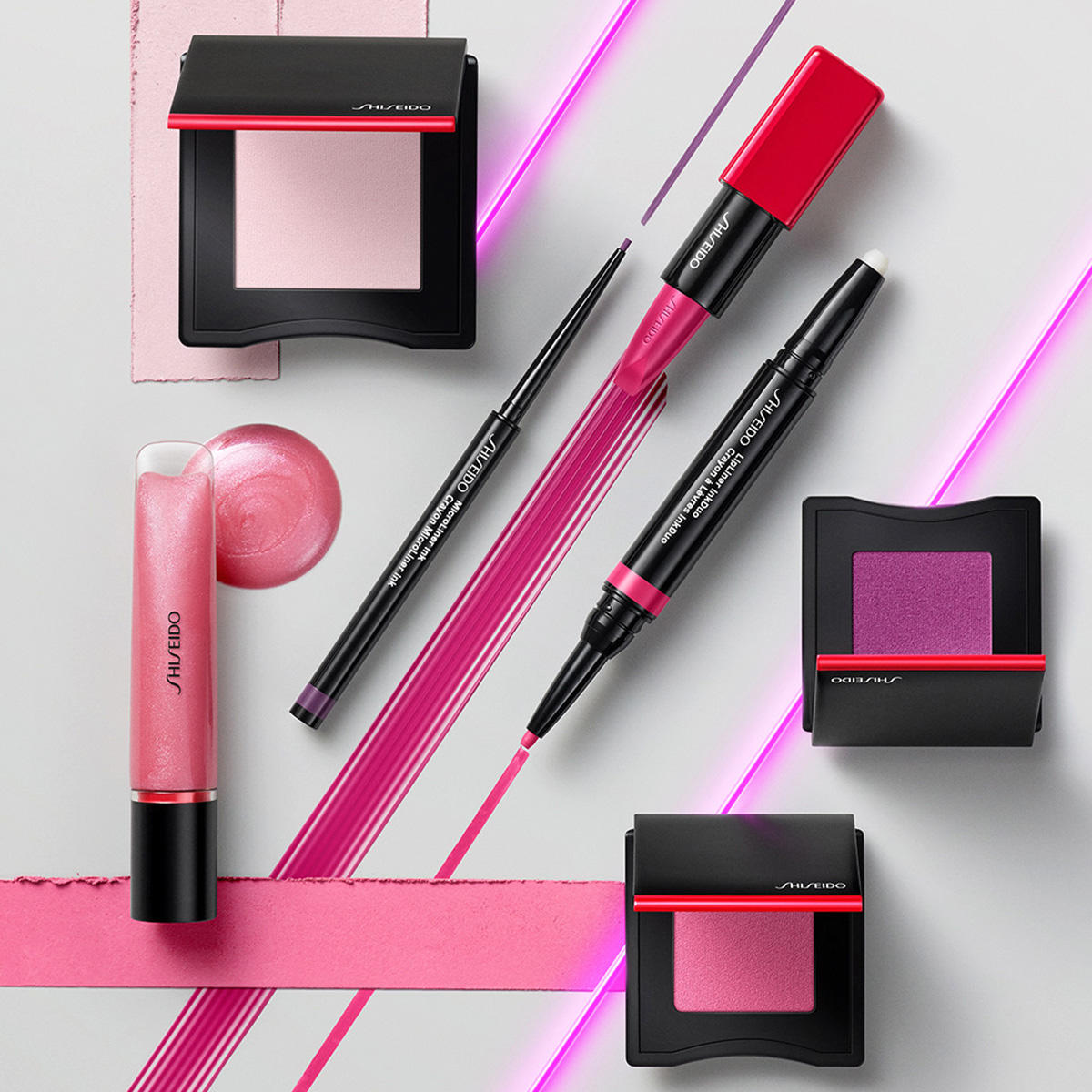 Shiseido TechnoSatin Gel Lipstick 422 FUCHSIA FLUX 4 g - 6