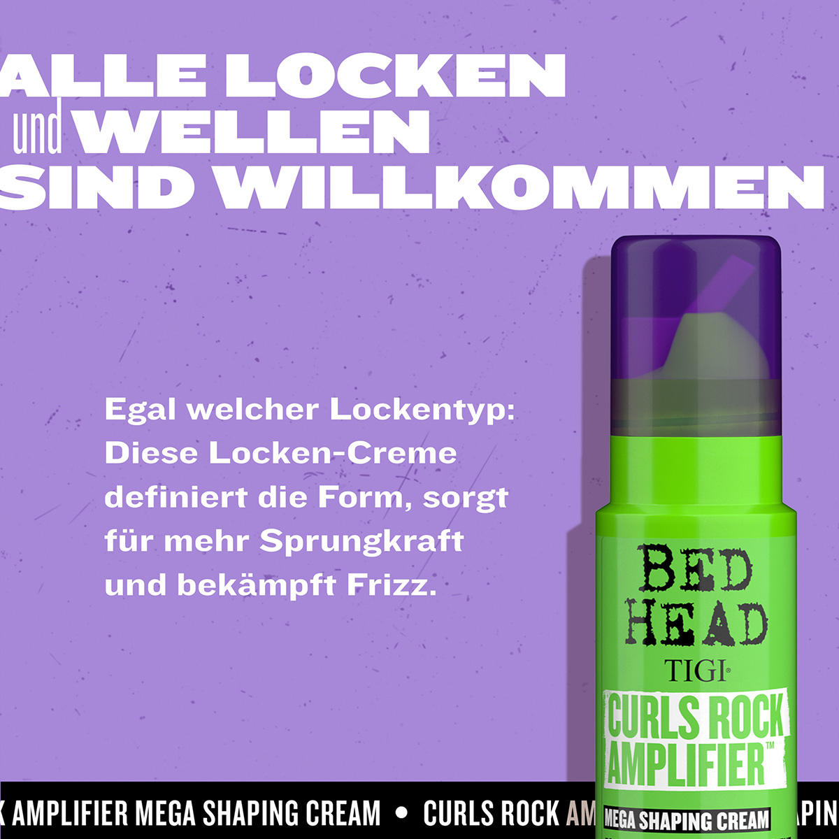 TIGI BED HEAD Curls Rock Amplifier Cream starker Halt 113 ml - 6