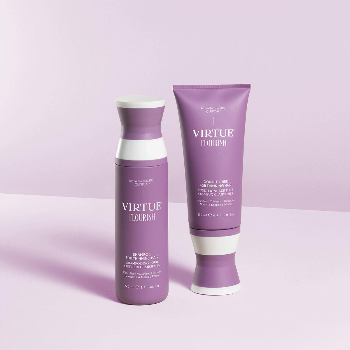 Virtue Flourish Shampoo for Thinning Hair  240 ml - 6